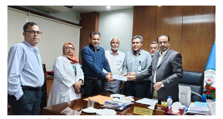 বিএমইউ ভিসির একান্ত সচিব হলেন ডা. জাহাঙ্গীর হোসেন